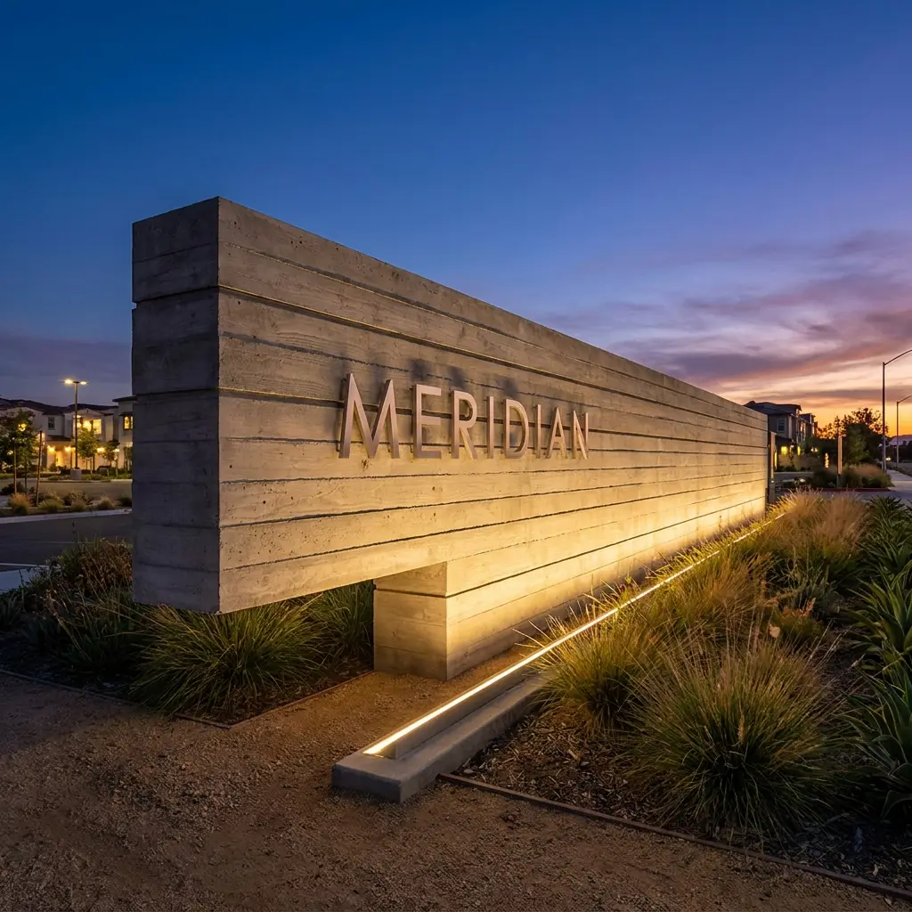 Meridian Modern Monument