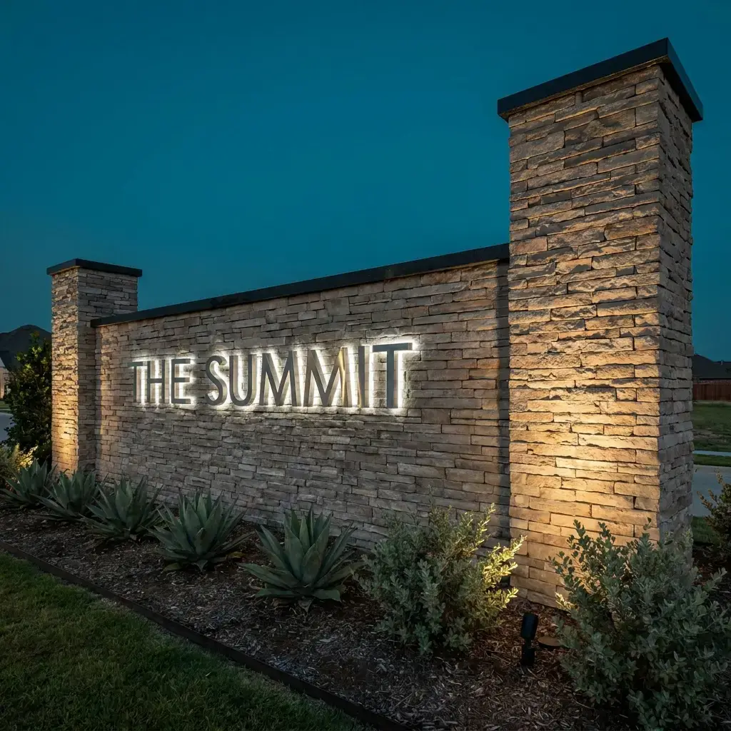 The Summit — completed monument